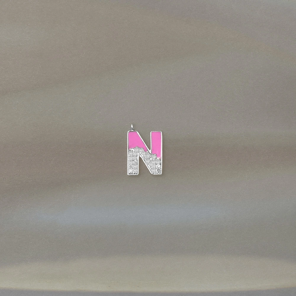 Private label alphabet diamond jewellery