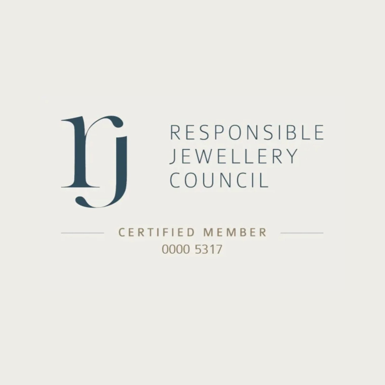 Responsible Jewellery Council (RJC) certified manufacturer